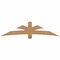 Ekena Millwork Davenport Timber Gable Bracket, Western Red Cedar, 84"W x 21"H x 3 1/2"D x 5 1/2"F, 6/12 Pitch GBW084X21X0406DAV00SWR - alternate 1